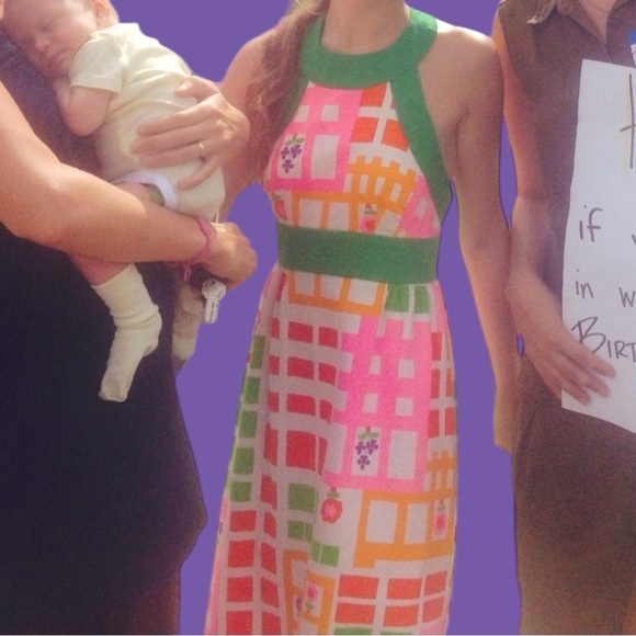 Vintage 1960s pattern dress - Picture 9 of 15